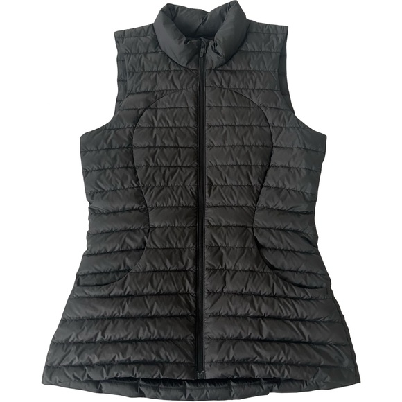 Lululemon Pack It Down Vest black size 4 - Picture 1 of 8